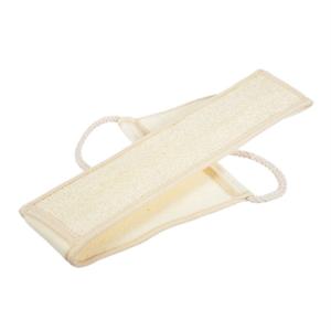 Мочалка из люфы, лента с х-б ручками 80х8,5см-30