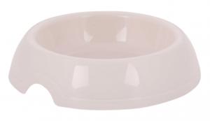 Миска пластик 0,2л бежевый Мур-Мяу 1-38