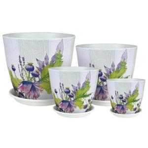 Бутон Декупаж (39) к-т из 4-х    Бутон Декупаж (39) к-т из 4-х