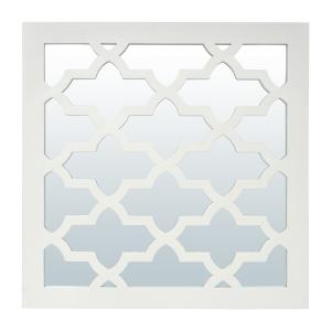 Зеркало Венеция 40х40 см белый