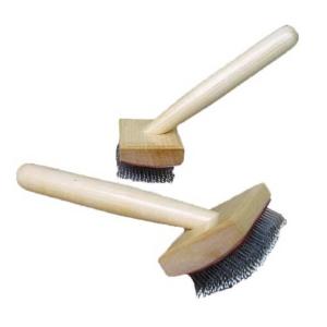 Пуходерка Г12 деревянная с каплей б/рамки