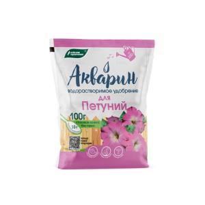 ВРУ для петуний 100г Акварин (NPK-13:5:25) 9/18 БХЗ