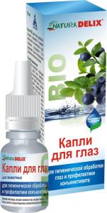 Капли DELIX NATURA BIO  для гигиен. обработки глаз и профилакт. конъюктивита (1-12) 