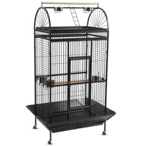 Клетка д-птиц SY210 черный 81х58,5х176см 1-1-Амма