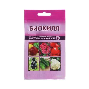 Биокилл 4 мл -пласт.амп-(д-борьбы с вред.) 10-150 ВХ НОВИНКА!!!