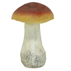 Фигура садовая Гриб-Боровик L17 W17H27см (ПОЛИСТОУН)  Фигура садовая Гриб-Боровик L17 W17H27см (ПОЛИСТОУН)