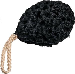 Губка с углем из бамбука 100х80х45-1