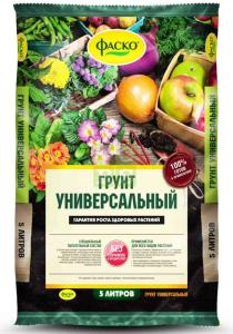 Грунт универсальный, 5л, Фаско