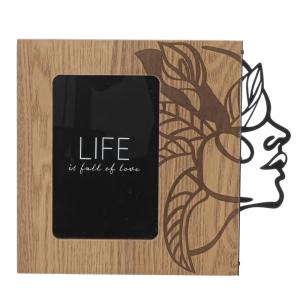 Фоторамка для фото 9х13, L22,5 W1 H19,5 см