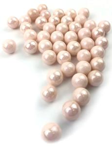 ГРУНТ СТЕКЛЯННЫЙ 100шт N171 (КРУГЛЫЙ МЕЛКИЙ БЕЛЫЙ ОПАЛ)