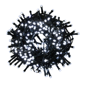 Гирлянда Занавес, 2*3м, холодный белый, черный провод