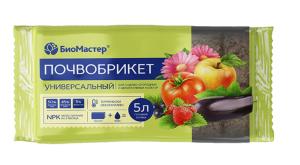 Грунт универсальный 5л брикет круглый БиоМастер 1-14-1232 БК