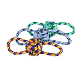 Игрушка NUNBELL д-собак канатная Мяч d=6см с петлями l=9см, микс арт.31019-0213 Код262522