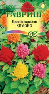 Целозия Кимоно, перистая смесь,0,01г. Гавриш