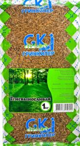 Газон Теневыносливая травосмесь  1кг-10 Гринкипер