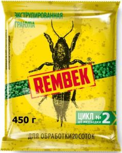 от медведки 450г Рембэк экструдированная гранула 1-15 В 