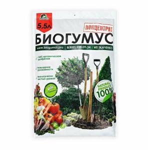 Удобрение Биогумус  5,5л органическое удобрение концентрат 510250