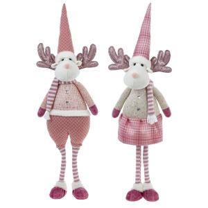 Игрушка набивная Олень, L29 W19 H84 см, 2в. Игрушка набивная Олень, L29 W19 H84 см, 2в.