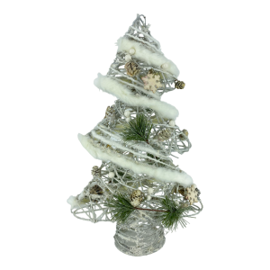 Декоративная фигурка, Елочка Вьюга, H46 см