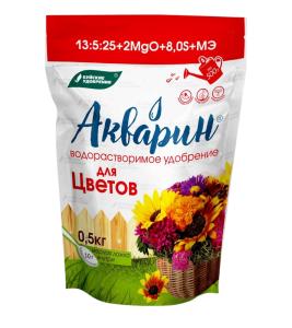 ВРУ для цветов 500г Акварин (NPK-7:11:30) 2/12/900 БХЗ ВРУ для цветов 500г Акварин (NPK-7:11:30) 2/12/900 БХЗ