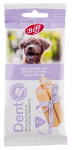 Жев снек DENT с йогуртом для щенков мелких и средних пород (18 шт)