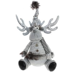 Игрушка набивная Олень,   L33 W16 H41 см