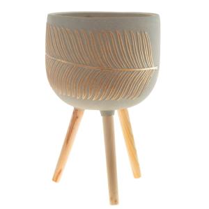 Кашпо, L29 W29 H45 см