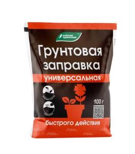 Универсальное удобрение 0,1кг Грунтовая заправка Буйские удобрения 10/20 БХЗ