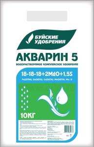 Акварин 10кг Марка 5 (NРK-18:18:18) 1/50 БХЗ