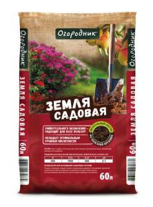Грунт Садовая земля универ. 60л Огородник 1-33 Фаско
