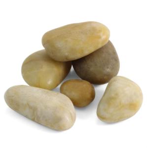 Галька S-YB, желтая, 50-80мм, 1кг, Laguna