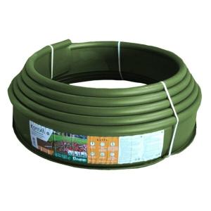 Бордюрная лента садовая 10смх10м оливковая 