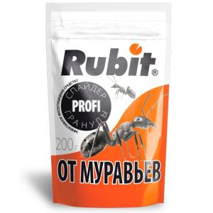 Спайдер РУБИТ гранулы от муравьев 200г (дой-пак)-25-РОСТИ