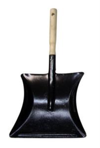 Совок д-мусора с дерев.ручк. ИА