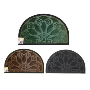 Коврик придверный с ворсом на резин. основе 50х80см ПОЛУКРУГ в ассорт.-24шт Коврик придверный с ворсом на резин. основе 50х80см ПОЛУКРУГ в ассорт.-24шт