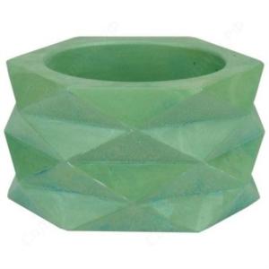 Горшок Ромбы 0,15л зеленый