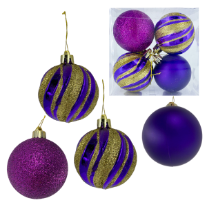 Шары набор (уп.4шт) D6 см