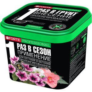 Для петуний и бегоний 1л Бона Форте пролонгированное удобрение с кремнием 2/12/384 БФ