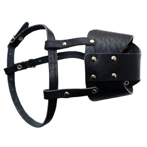 Намордник кожа крытый (боксер)- НК-1,5-КР