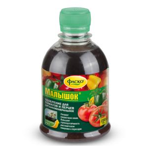 ЖКУ для томатов и перцев 0,25л Малышок органоминеральное 5/15/990 Фаско