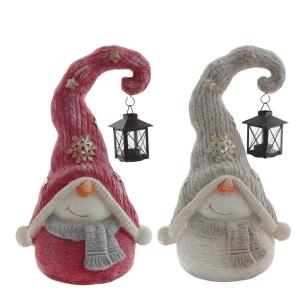 Фигурка декоративная Снеговик, L31 W23 H45 см, 2в.