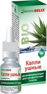 Капли DELIX NATURA BIO  ушные дезинфицирующие и пофилакт. отитов (1-12) 