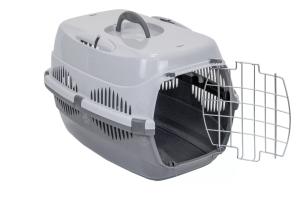 Переноска пластик Спутник-1 с мет.двер (до9кг) 29*44*27,5см