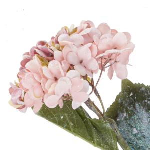 Цветок искусственный Гортензия, L15 W15 H51 см