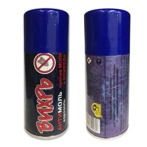 Аэрозоль Вихрь-антимоль 150мл(210см3)-24 ВХ