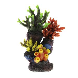 Композиция из кораллов пластик+силикон 14х14х17см