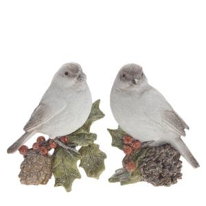 Фигурка декоративная Птичка, L11 W7 H13,5 см, 2в.