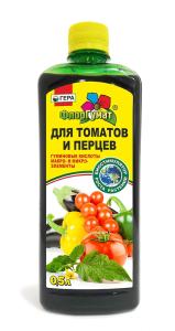 ЖКУ д-томатов и перцев 0,5л ФлорГумат 1-12 Гера ЛИДЕР ПРОДАЖ!!!