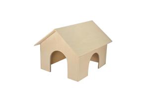 Домик для морской свинки р-р 30х23хh20,5 простой