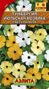 Тунбергия Июльская мозаика, смесь окрасок Аэлита